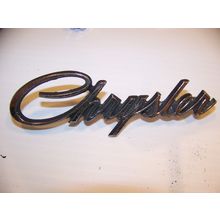 1969 70 71 72 73 CHRYSLER TRUNK LID EMBLEM OEM #2901359 NEW YORKER NEWPORT 300