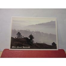MIST ABOVE SKELWITH, CUMBRIA, LAKE DISTRICT unused postcard by Whiteholme =