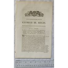 1809 Act of Parliament: examine accounts of Public Expenditure Barrack Offices