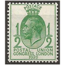 1929 SG434 1/2d Green PUC Unmounted Mint . .. .