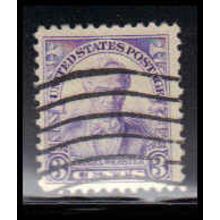 Used 725 3c Daniel Webster Fine K0451