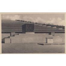 Military Memorial of Redipuglia Sacrario De Militare Italian Old Postcard