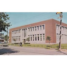 Summerside Canada Post Office Prince Edward Island Postcard
