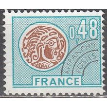France 1975 Michel 1906 O Cote (2008) 1.50 € Monnaie gauloise