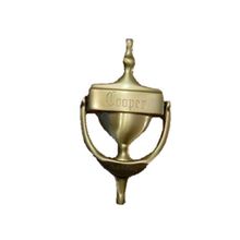 Ed's Variety Store Vintage Solid Brass Doorknocker Made in Spain