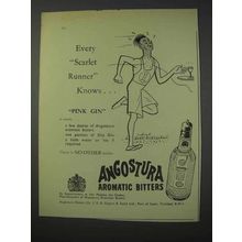 1959 Angostura Aromatic Bitters Ad - Scarlet Runner