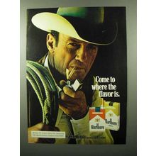 1975 Marlboro Cigarettes Ad