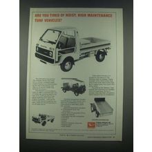 1985 Daihatsu Hijet Truck Ad - Noisy, High Maintenance