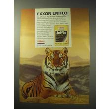 1985 Exxon Uniflo Motor Oil Ad!