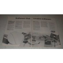 1985 GTE Computer Software Ad - GPCS General-Purpose Compiling System & FRED