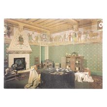 THE NURSERY, CARDIFF CASTLE, WALES unused vintage postcard =