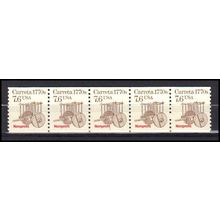 2255 7.6c Carreta Very Fine MNH Dry Gum PNC 1/5 AA0476