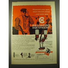 1960 C-H Reloading Equipment Ad - Whatever's your sport, smart shooters