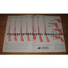 1959 Firearms International Guns Ad - F.N. Mauser, Sako Forester, Sako Vixen