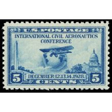 650, Mint NH 5¢ XF/Superb GEM Quality Stamp - Stuart Katz