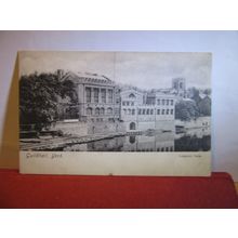 GUILDHALL, YORK.. used antique postcard by Sampson of York 1907 pm #