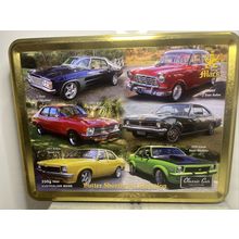 Classic Car Collection EMPTY Mac's Collectable Tin Container Display