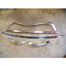 1964 CHRYSLER 300 FRONT WINDOW WINDSHIELD TRIM OEM COMPLETE SET