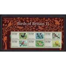 Great Britain Birds 'Post and Go' 6v 2nd Issue Presentation Pack FV£9.90 2011