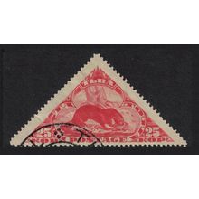 Tuva European otter Wild Animals 25 kop. 1935 Canc SG#72 MI#70 Sc#65
