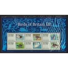 Great Britain Birds 'Post and Go' 6v 3rd Issue Presentation Pack FV£9.90 2011