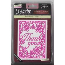 Crafter's Companion. Die'Sire. Thank You Die Set. Die Cutting Cardmaking Crafts