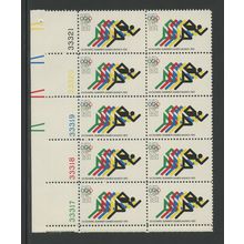 US 1462, 1972 15c Olympics, LL PBof12, VF, MNH (US443)