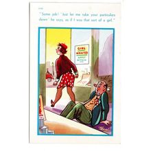 SEASIDE COMIC POSTCARD BY TROW NUMBER 11901 PUBLISHED BY BROOK PUBLISHING (4342)