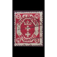 GERMANY REICH Danzig [1922] MiNr 0096 ( OO/used ) [La]