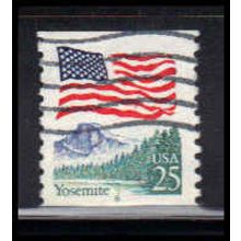 Used 2280a 25c U.S. Flag Very Fine CNS 6 PA6232