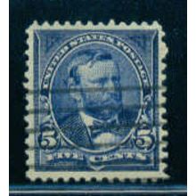 Used 281 5c Ulysses S. Grant Fine M04966