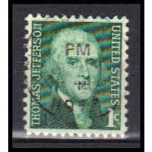 Used 1278 1c Thomas Jefferson Fine Plus KA5939