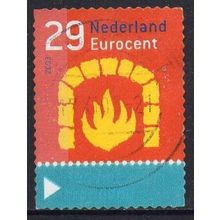 Netherlands 2003 Christmas - Fireplace €0,29 Used