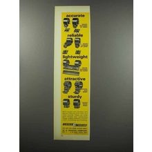 1968 Weaver Mounts Ad - Accurate Reliable Lightweight