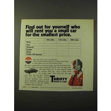 1972 Thrifty Rent-a-Car Ad - Find Out For Yourself