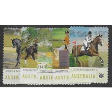 AUS 2014 (SET)(S/A) 'EQUESTRIAN EVENTS (5v) ' FINE USED (EBID64-427)