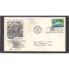 FDC Art Craft 124 11c IMCO Emblem (Cachet-Typed/A) CV39270