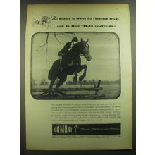 1946 Du Mont Television Ad - This picture is worth ten thousand words