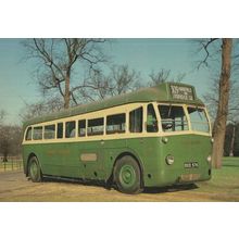 Uxbridge Harefield London Transport 1950s Bus Postcard