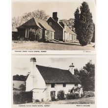 Tanners House Ewhurst Green Youth Hostel Surrey 2x Postcard s