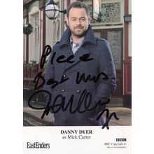 Danny Dyer as Mick Carter Eastenders Hand Signed Cast Card Photo
