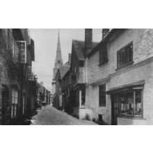 Dress Making Shop at Lombard Street Petworth Sussex Postcard