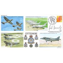 RAF Cottesmore Sir Jock Kennedy 2006 Military Map Hand Signed FDC