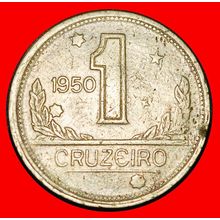 Ⰶ MAP and SOUTHERN CROSS (1942-1956):BRAZIL★1 CRUZEIRO 1950★LOW START★NO RESERVE
