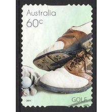 AUSTRALIA 2011: GOLF - 60c SHOES USED (G7)