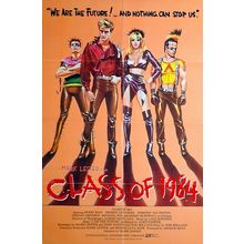 1982’s CLASS OF 1984 rare original folded 26x39 one-sheet poster