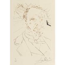 Salvador Dalí (Spanish, 1904-1989). Alexander Fleming, Louis Pasture, and Jonas