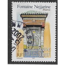FRA 2001 3F 'FRENCH MOROCCO CULTURAL HERITAGE' FINE USED (EBID55-893)