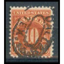 Used J84 10c Postage Due Just Clears WA1452