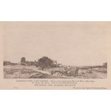 Harvest Time Lancashire Painting London Museum Peter De Wint Antique Postcard